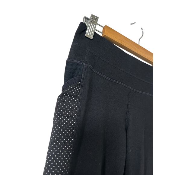 Athleta Dot Be Free Black Tight Leggings XS High Rise Stretch Workout Pants - Picture 3 of 7